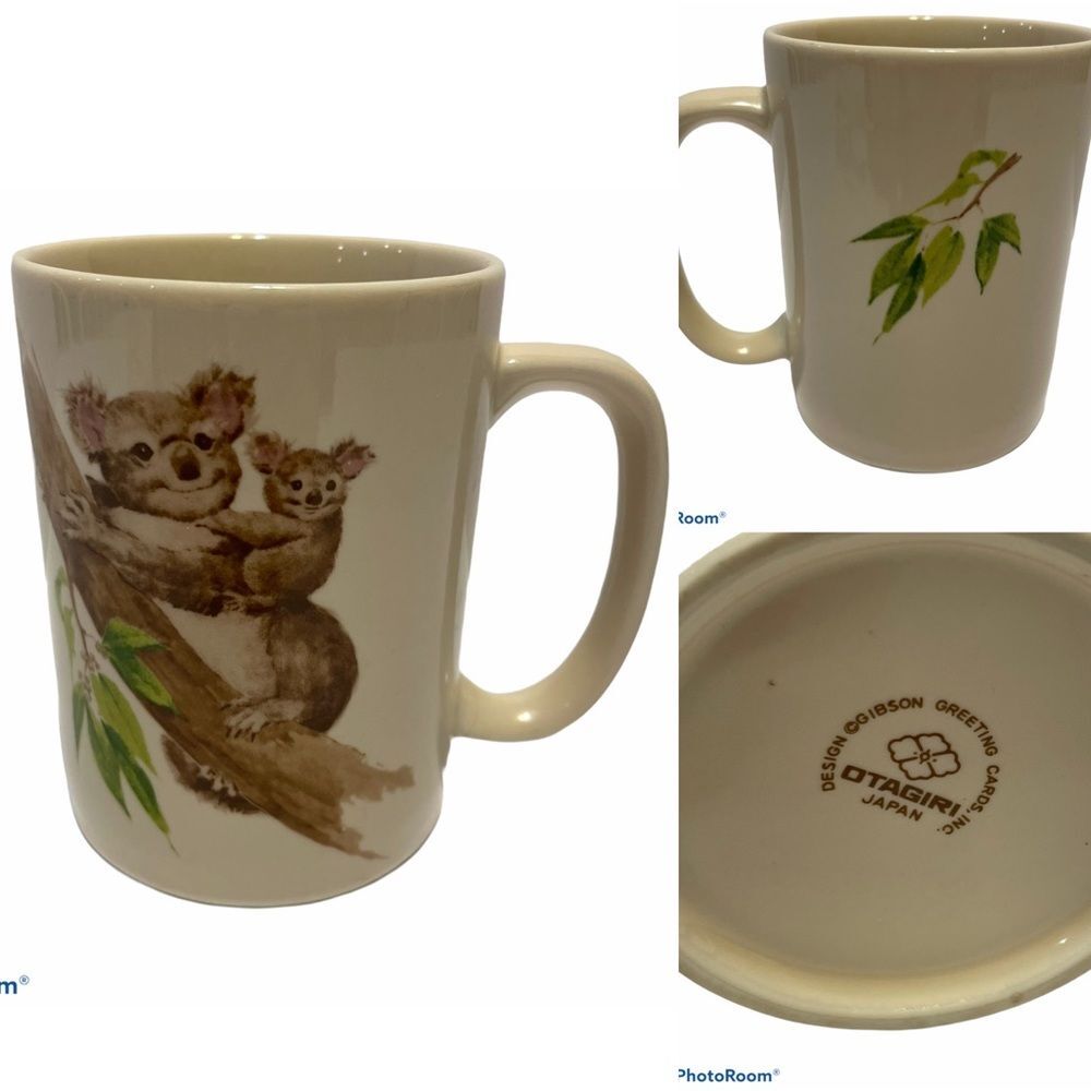 Otagiri Mommy And Baby Koala Coffee Cup Tea Mug.